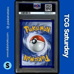 2021 POKEMON SWSH BLACK STAR PROMO CELEB COLL #SWSH133 LANCE'S CHARIZARD V PSA 8 - Image 2