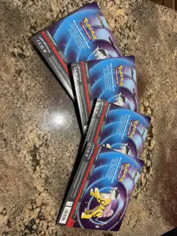Pokemon TCG Lot Of (4) Phantasmal Flames, Mega Evolution 2 Pack Blister, Raikou - Image 4