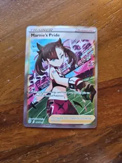 Marnie's Pride Full Art 171/172 Swsh09 Brilliant Stars Trainer Pokemon Waifu - Image 3