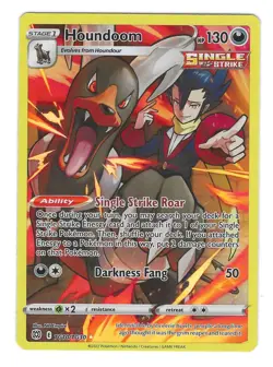 Pokemon TCG: Houndoom - TG10/TG30- SWSH Brilliant Stars Trainer Gallery - NM - Image 1