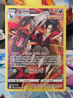 Pokemon TCG: Houndoom - TG10/TG30- SWSH Brilliant Stars Trainer Gallery - NM - Image 3