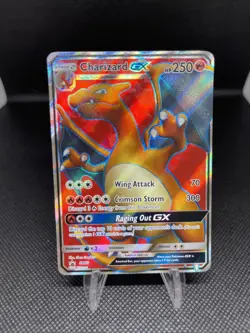 Charizard GX SM60 FULL ART ULTRA RARE SM Burning Shadows Promo Pokemon 2017 NM - Image 1