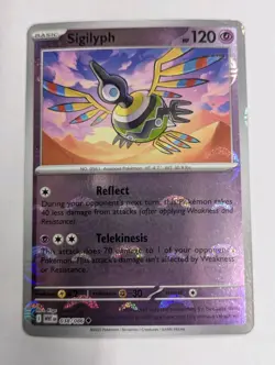 Sigilyph (Poke Ball Pattern) 038/086 SV: White Flare - Pokemon TCG - NM - Image 1