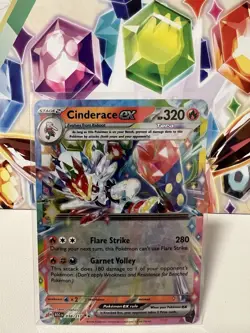 Cinderace ex 038/217 Double Rare - Pokemon TCG Ascended Heroes - NM - Image 1