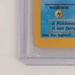 1999 POKEMON FOSSIL #10/62 LAPRAS HOLO - Image 4