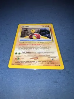 Pokemon TCG Shuckle 51/64 Neo Revelation Regular - Image 1