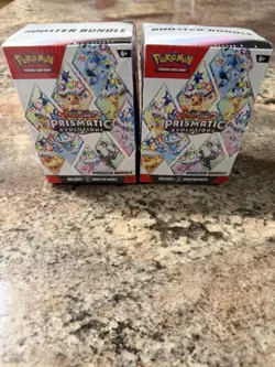 Pokemon TCG Prismatic Evolutions Booster Bundle Lot of 2 - NEW/FACTORY SEALED - Image 5