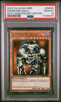 Summoned Skull MRD-EN003 Metal Raiders (25th Anniversary Edition) Unlimited - Image 1