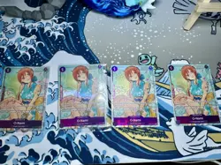 O-Nami (Illustration Box Vol.1) OP05-062 One Piece Promotion Cards Foil x4 - Image 1