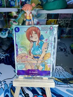 O-Nami (Illustration Box Vol.1) OP05-062 One Piece Promotion Cards Foil x4 - Image 3