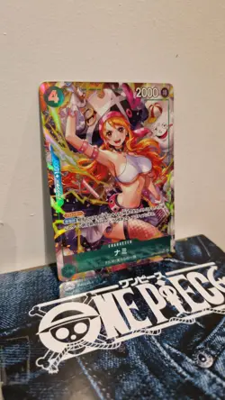 ONE PIECE TCG - Nami (Alt Art) SR OP14-031 - Azure Sea's Seven - Japanese Ver. - Image 2