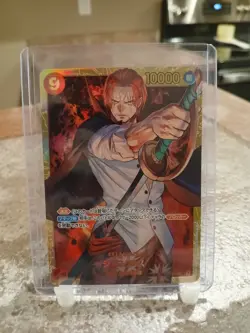 One Piece TCG Shanks SEC Japanese OP01-120 Secret Rare PRB - Image 1