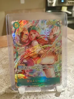 One Piece TCG Jewelry Bonney SEC Alt Art Japanese OP12-118 (CCGEMSTONES777) - Image 1