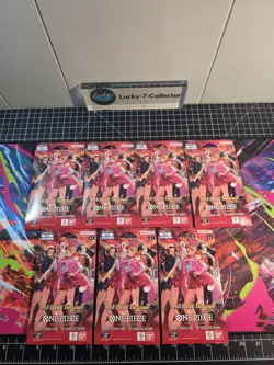 ONE PIECE Heroines EB-03 Sleeved Booster pack English (Lot of 7x) 🍀 - Image 1