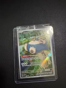 Snorlax 051 Sv: Scarlet & Violet Promo Cards Holo Pokemon TCG Card SEALED - Image 1