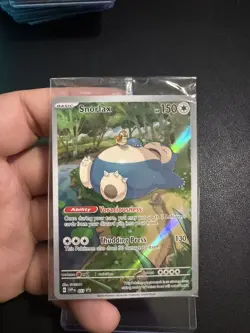 Snorlax 051 Sv: Scarlet & Violet Promo Cards Holo Pokemon TCG Card SEALED - Image 3
