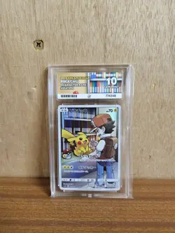 Pokemon 2019 Dream League Pikachu Card CHR 054/049 SM11b Japanese Edition ACE 10 - Image 1