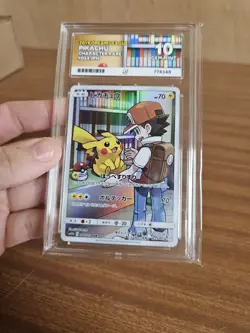 Pokemon 2019 Dream League Pikachu Card CHR 054/049 SM11b Japanese Edition ACE 10 - Image 3
