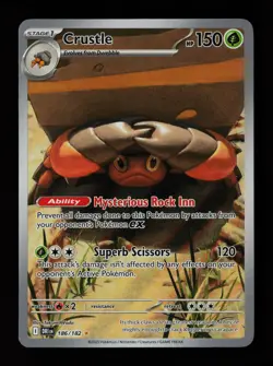 Crustle 186/182 Holo SV10: Destined Rivals Pokemon Card - Image 1