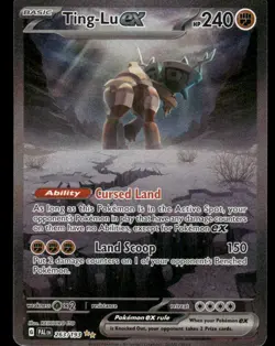 Pokemon Cards Ting-Lu ex 263/193 Paldea Evolved Special Illustration Rare NM - Image 1