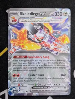 Skeledirge ex - 137/182 - Pokemon Paradox Rift Ultra Rare Card NM - Image 1