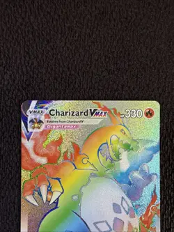 Charizard VMAX Rainbow Rare 074/073 – Champion’s Path – Pokemon Card NM - Image 2