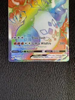 Charizard VMAX Rainbow Rare 074/073 – Champion’s Path – Pokemon Card NM - Image 3