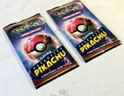 Pokemon TCG Detective Pikachu 4 Card Sealed Booster Pack - Image 2