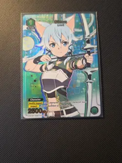 Sinon Sword Art Online UA15BT/SAO-1-074 UC Parallel Union Arena Card (1 Star) - Image 1