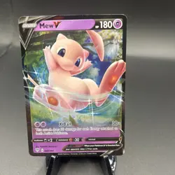 Mew V 069/189 Ultra Rare Half Art Pokemon Card Darkness Ablaze Near Mint - Image 1