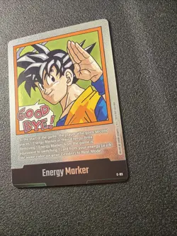 Energy Marker E-83 Silver Manga Booster 02 Dragon Ball Fusion Tcg Card English - Image 3