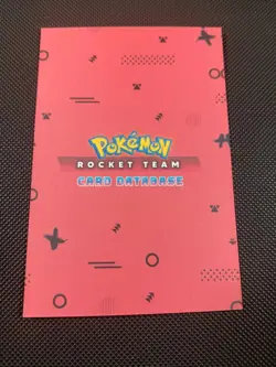 Pokemon Charizard Shiny #2 Heart Holo Team Rocket Card Database Set Peru - Image 2