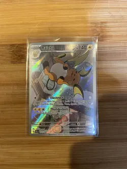 Pokemon TCG Raichu Holo 211/193 Illustration Card Paldea Evolved Near Mint - Image 1