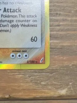 Blastoise 2/100 Crystal Guardians Delta Species Pokemon Card 2006. NM- - Image 4