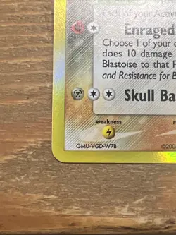 Blastoise 2/100 Crystal Guardians Delta Species Pokemon Card 2006. NM- - Image 5