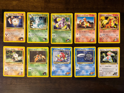 Vintage Wizards of the Coast Pokemon Gym Challenge Card Lot #2 - Image 1
