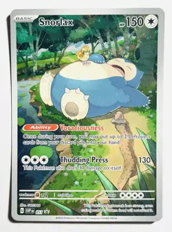 Snorlax 051 Sv: Scarlet & Violet Promo Cards Holo - Image 1