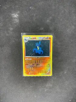Pokemon Legendary Treasures Lucario 80/113 Reverse Holo Card - Image 1