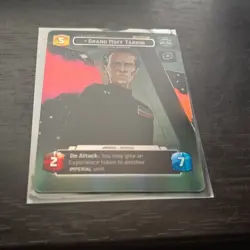 Star Wars Unlimited Grand Moff Tarkin-oversector governor Character Card #258 - Image 2