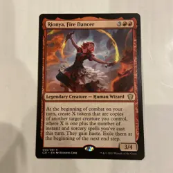 Rionya, Fire Dancer Commander 2021 Regular - Image 1