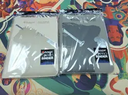 Magic the Gathering Final Fantasy Cloud And Sephiroth Ultra Pro Zipper Binders - Image 1