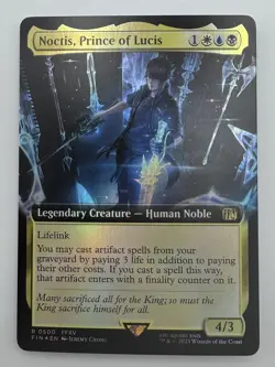 FINAL FANTASY #500 Noctis, Prince of Lucis (Extended Art) Foil - Image 1