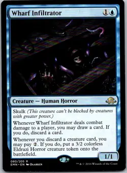 Magic the Gathering Wharf Infiltrator Eldritch Moon MTG Free Shipping! - Image 1
