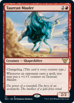 Taurean Mauler Light Play, English Magic the Gathering MTG Commander Kamigawa: N - Image 1