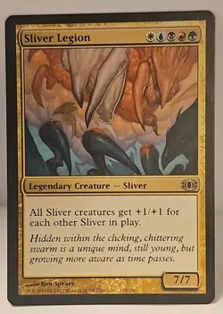 Mtg 🔥🔥 Sliver Legion 🔥🔥 Future Sight MT/NM 🌟RARE🌟 Magic The Gathering - Image 1