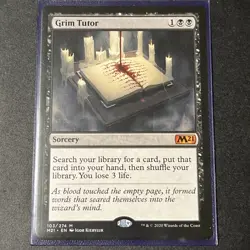 Magic MTG: Grim Tutor - Core Set 2021 (M21) Near Mint Mythic Rare - Image 1