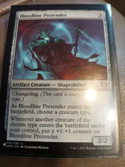 Bloodline Pretender The List Reprints Regular - Image 1