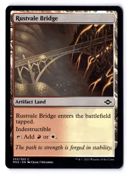 Rustvale Bridge NM* Modern Horizons 2 ENGLISH 253/303 mtg -UnltdCards - Image 1