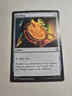 Sol Ring 52 NM MTG TMC Magic - Image 1