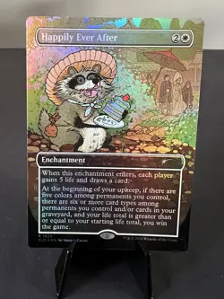NM Borderless Foil Happily Ever After, MTG, Secret Lair, Magic, 1828 - Image 1